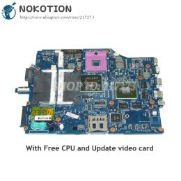 Motherboard NOKOTION For Sony Vaio VGNFZ240E VGNFZ Laptop Motherboard DDR2 Free CPU A1369752B MBX165 1P00765008010 Main board