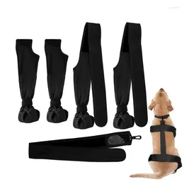 Dog Apparel Protectors Soft Suspender Boots Waterproof Non-slip Winter Shoes Adjustable Booties For Dogs Paws Protects