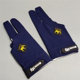 Billiard Glove Left Hand Right Hand Medium Billking Korea Carom Glove 3 Fingers Professional Pool Glove Billiard Accessories