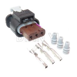 1 Set 3 Way Starter Auto Plug For VW Audi Land Rover 4F0 973 703 A 4F0973703A 4F0973703 Car Reversing Radar Wiring Cable Socket