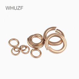 WHUZF Copper Spring Washer Ring Gasket M3 M4 M5 M6 M8 M10 M12 M14 M16 M18 M20 Solid Shims Pad Washers Rings Seal Spacer