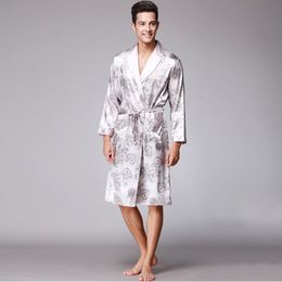 Couple Silk Pyjamas Men Bathrobe Women Sexy V-neck Sling Tops Robe Trousers Three-Piece Suit Nightgown Casual Home Clothing