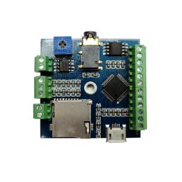 Accessories FNBC10 MP3 Player Module 10 Trigger Input MP3 Module Sound Player with Ternimal Blocks UART Serial MP3 Player