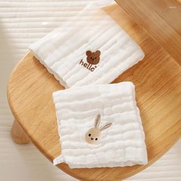 Blankets Baby's Saliva Towel Summer Thin 1-2 Year Old Born Baby Cotton A-class Six Layer Gauze Small Square Scarf