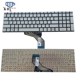 Keyboards Original New Latin Language For HP 15DA 15DB 15DX 15DR 15CR 15CS Silver Laptop Keyboard 2HABKLAQ15011