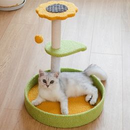 Cat Scratcher Cat Tree Tower Condo Cats Climbing Frame Scratching Post for Cats Scratcher Post Pet Furniture Nest Pet Supplies