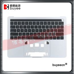 Keyboards Original A1706 Topcase For Macbook Retina Pro 13" A1706 PalmRest Topcase US Keyboard Backlight Grey Silver