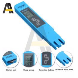 0.0-14.0 TDS/EC Meter PH Digital Water Tester PH 0-9990ppm TDS&EC LCD Water Purity PPM Filter Conductivity/Temperature Test Pen