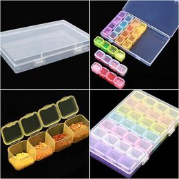 28 Grid Dismountable Diamond Painting Accessories Diamond Embroidery tools kit Cases Plastics Box Organiser Home Storage boxes