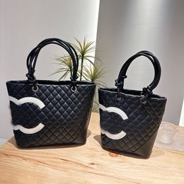 Tote Bag Designer Women Underarm Bag Shoulder Bag Leather Quilted Diamond Plaid Large Logo Luxury Handbag Large Capacity Shopping Bag Retro Purse Makeup Bags 29/20cm