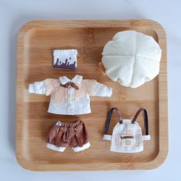 OB11 Clothes Baker's Suit Pastry Chef Tops Shorts Hats Shoes for Molly, YMY, GSC Body, 1/12bjd Doll Clothing Accessories