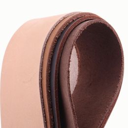 Genuine Natural Leather Purse Strap Brown Leather Italian Leather Leather Strips Cowhide Leather for Bag Wallet Book Belt