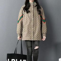 Nuove donne designer giacche alla moda g lettere gintoni casuali abbigliamento lungo abbigliamento streetwear cappotti di lusso 2024
