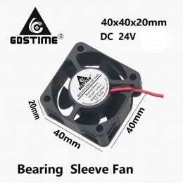 Cooling Gdstime 5 Pieces DC 24V 4cm 40x40x20mm 4020 CPU Cooler Brushless Cooling Fan 40mm x 20mm