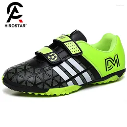 American Football Shoes Children Soccer Sports Society Field Boy Futsal Fast Indoor Sneaker Original Ankle Cleats Boots