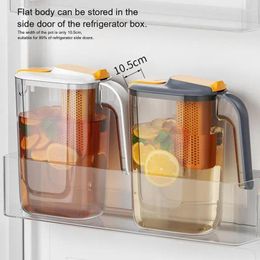 Water Bottles Infuser Pitcher Tea 2600ml With Filter Juice Shaker Cup Sport Outdoor Travel Drinking