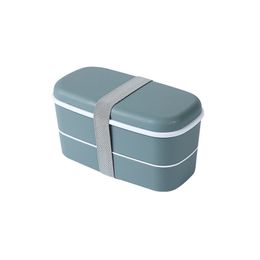 Leak-proof Bento Box Japanese-style Student Lunch Boxes For Office Worker Children Double-layer Separated Lunch Box Tableware