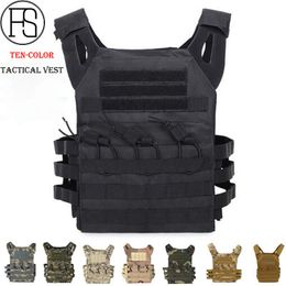 600D JPC Lightweight Hunting Tactical Vest Military Molle Modular Body Ammo Airsoft Paintball Combat Vest Clothes Accessories