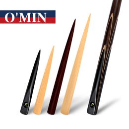2017 New O'Min 3/4 Snooker Cues 9.5mm/10mm/11.5mm Tips 3 4 Snooker Cues Case Set China