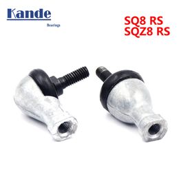 High quality 1 pc Straight rod SQ8RS or curved rod L type SQZ8RS SQ8-RS 8 mm single ball head end joint bearing SQ8 SQZ8