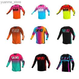 Cycling Shirts Tops Ranger motorcycle jersey Downhill Motoccross bike s jersey Off road DH mountain bike jersey Maillot Ciclismo Hombre Y240410