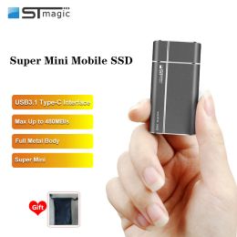 Drives Stmagic Portable SSD 1TB 2TB Mini External PSSD 128GB 256GB 512GB USB3.1 TYPEC Disco Duro Externo for PC Macbook Smartphone