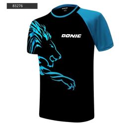 Dresses DONIC Table Tennis Clothes Sportswear Short Sleeve Tshirt Ping Pong Sport Jerseys 83276 Tops Men Women