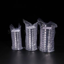 10Pcs 35mm 60mm 90mm 100mm 120mm Clear Petri Dishes with Lids Disposable Plastic Sterile Petri Dish Chemical Laboratory Supplies