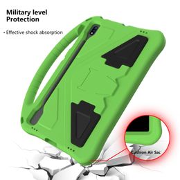 Kids Shockproof EVA Stand Case For Samsung Galaxy Tab S7 FE S8 Plus SM-X800 A8 X200 A 8.0 2019 T295 A7 Lite T505 Tablet Cover