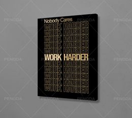 Home Decoration Work Harder Painting Inspirational Quote Wall Art HD Print Money Poster Nordic Canvas Modular Picture For Gift7277455