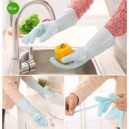 Thin latex gloves household kitchen cleaning bowl washing clothes rubber waterproof household finger sleeve