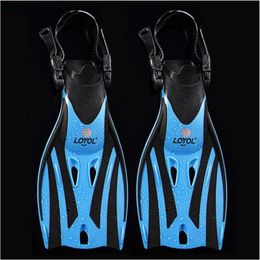 Diving Accessories Childrens Swimming Fin Adjustable Diving Frog Shoes Silicone Professional Team Training Inflatable Long Term Childrens Diving Lapel Y240410