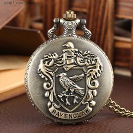 Pocket Watches Bronze pocket all kinds of vintage clamshell pocket childrens necklace pocket Y240410