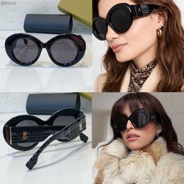 Sunglasses Fashion Arc Designer Sunglasses Hip Hop Mens and Womens BE4370U Plate Frame Extra Large Lens Legs Lunettes Leisure Resort Beach Party comes with an origin