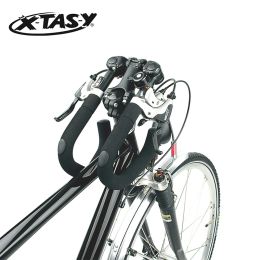 Bicycle adjustable folding butterfly handbar to save space mountain bike city road butterfly 25.4/31.8 folding 180 degree