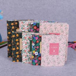 Notebooks New Arrival Cute PU Leather Floral Flower Schedule Book Diary Weekly Planner Notebook School Office Supplies Kawaii Stationery