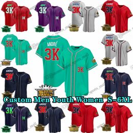 3K S-6XL 13 Ronald Acuna Jr 2024 Baseball Jersey Bright colors red blue light green black with patches Stitched Jersey