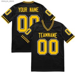 Rugby Jerseys Sewing Custom American Football Jersey Stitch Name/Number Rugby Jersey Training Embroidery Football Shirts Men/Lady/YouthL2403