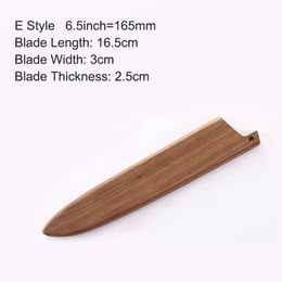 4 5 6 7 8 9 inch Wood Knife Sheath Japanese Chef Santoku Slicing Knives Storage Organiser Blade Protector Scabbard Accessories