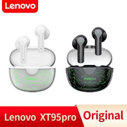 Lenovo XT95 Pro Bluetooth 5.1 Earphone 9D HIFI Sound Waterproof Reduce noise TWS Wireless Earbuds with Mic sports Game Earbuds