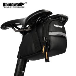 Rhinowalk Rainproof Bicycle Bag Bike Saddle Bag For Rear Large Capatity Seatpost MTB Bike Bag Accessories