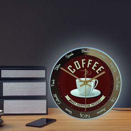 Coffee Makes Everything Possible Coffee Bar Sign Cafe Time Silent Wall Clock Kitchen Wall Art Decor Wall Watch Coffee Lover Gift