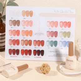 15ml Translucent Jelly Nail Varnish Summer Ice Through Gel 30 Colour Transparent Nude Nail Polish Nail Phototherapy Glue Manicure