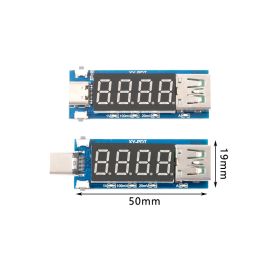 Type-C PD Decoy Module Quick Charge Trigger Module DC Digital Display Voltage Ampere Metre Test Instrument Support PD2.0 PD3.0