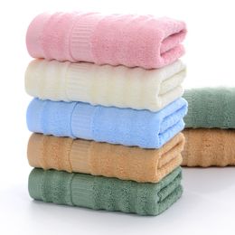 Super Soft Bamboo Fibre Household Towel, Absorbent, Quick Drying, No Fade, Solid, Home, Face, Hair Hand, Towels Bathroom 35x75cm