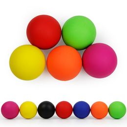 Double Lacrosse Ball Massage Ball Set Solid Silica Gel Trigger Point Ball for Body Therapy, Myofascial Release, Yoga, Back Pain