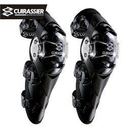 CUIRASSIER Knee Pads Motorcycle Riding Kneepad Motocross Off-Road Elbowpad Protective Gear Set Brace Pads Elbow Protector Guards
