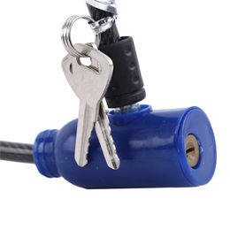 Multifunctional Bicycle Lock Exquisite Steel Cable Lock Outdoor Supplies Anti-theft Lock Mountain Bike Wire Lock