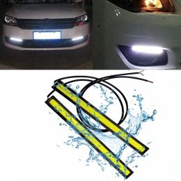 4PCS/Set New 17cm LED COB Daytime Running Light Waterproof DC 12V Car Light Source Parking Fog Bar Lamp Strip