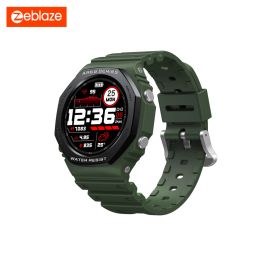 Watches Zeblaze Ares 2 Rugged Fashion Smartwatch 50M Waterproof Long Battery Life HD Color Dispaly Smart Watch For Android iOS Phones